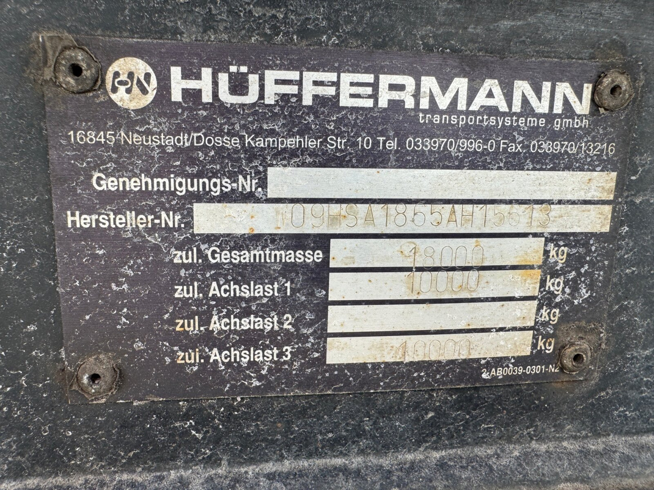 HSA 18.65 Schlittenabroller HSA 18.65 Schlittenabroller - 滚出式/ 箕斗拖车:图5 HSA 18.65 Schlittenabroller HSA 18.65 Schlittenabroller - 滚出式/ 箕斗拖车:图5