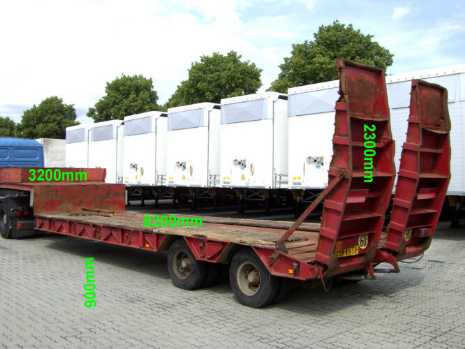Kaiser - SAnh Tieflader KAISER - 低装载半拖车:图1 Kaiser - SAnh Tieflader KAISER - 低装载半拖车:图1