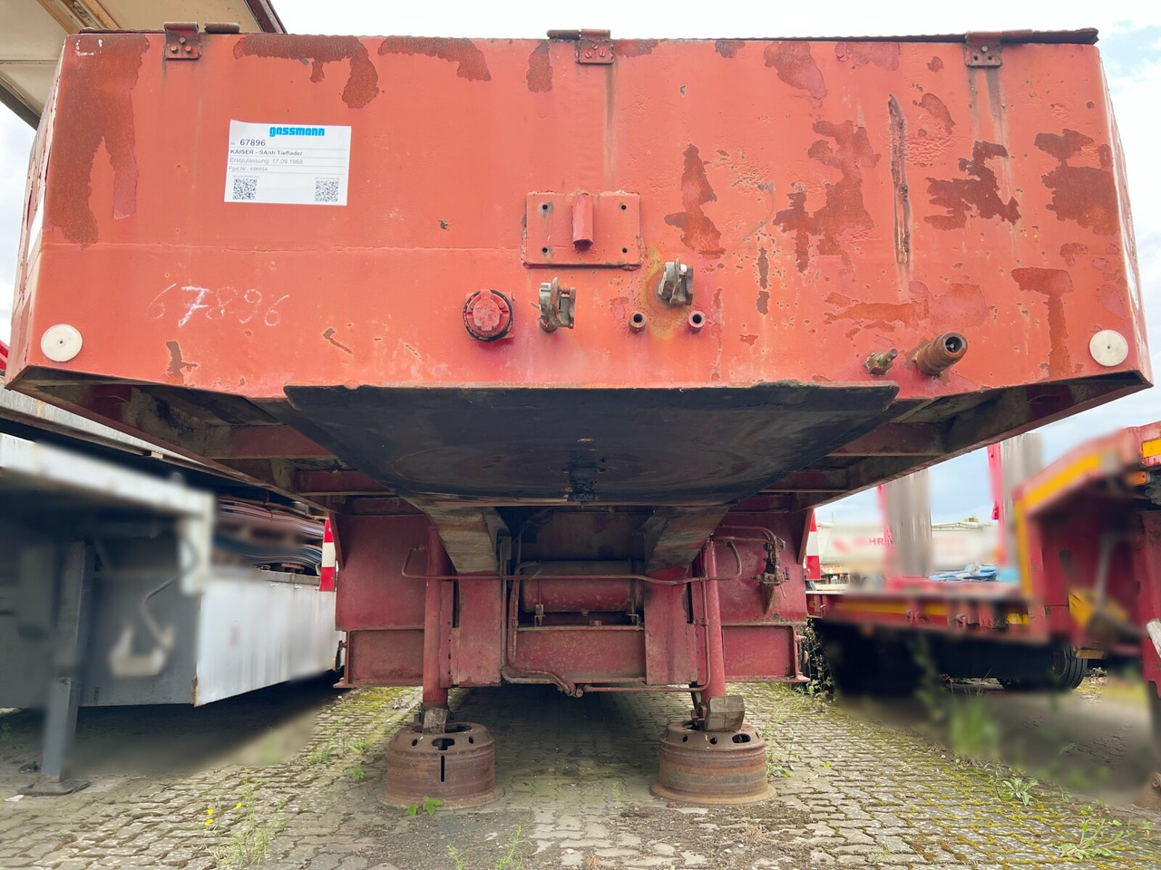 Kaiser - SAnh Tieflader KAISER - 低装载半拖车:图2 Kaiser - SAnh Tieflader KAISER - 低装载半拖车:图2