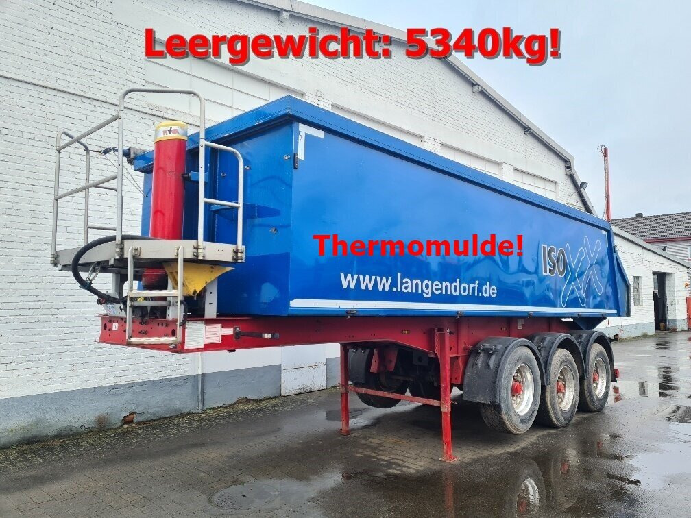 Langendorf SKA 24/31 Langendorf SKA 24/31, Thermo Kastenalumulde 25 cbm, - 翻斗半拖车:图1 Langendorf SKA 24/31 Langendorf SKA 24/31, Thermo Kastenalumulde 25 cbm, - 翻斗半拖车:图1