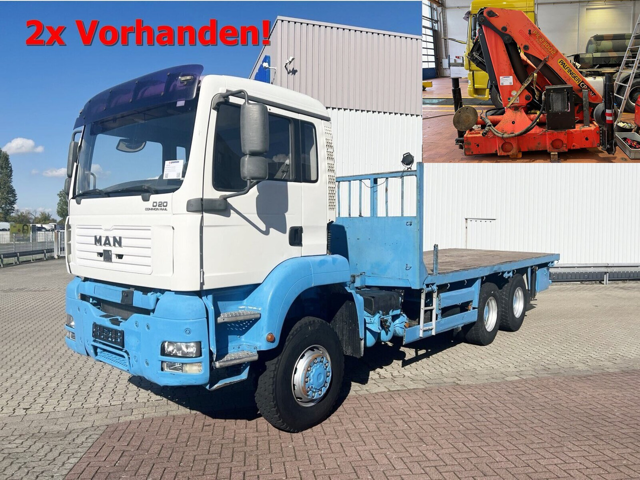 MAN TGA 26.310 6X6 BB TGA 26.310 6X6 BB, Kran PALFINGER PK 23002 C, Funk - 起重车:图1 MAN TGA 26.310 6X6 BB TGA 26.310 6X6 BB, Kran PALFINGER PK 23002 C, Funk - 起重车:图1