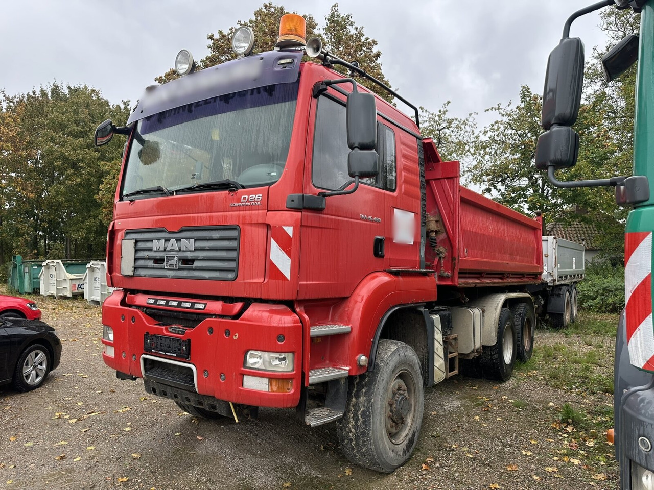 MAN TGA 26.480 6X6H BL TGA 26.480 6X6H BL, HYDRODRIVE, Intarder, Wechselsystem (Sattelplatte) - 翻斗车:图1 MAN TGA 26.480 6X6H BL TGA 26.480 6X6H BL, HYDRODRIVE, Intarder, Wechselsystem (Sattelplatte) - 翻斗车:图1