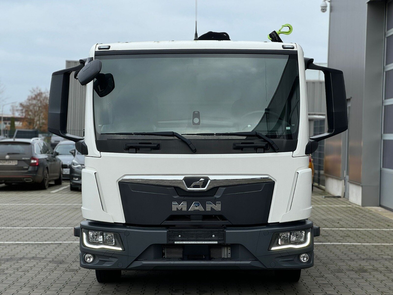 MAN TGL 12.190 4x2 BL TGL 12.190 4x2 BL mit Kran Hiab Hiduo 072DS-4 - 起重车:图2 MAN TGL 12.190 4x2 BL TGL 12.190 4x2 BL mit Kran Hiab Hiduo 072DS-4 - 起重车:图2