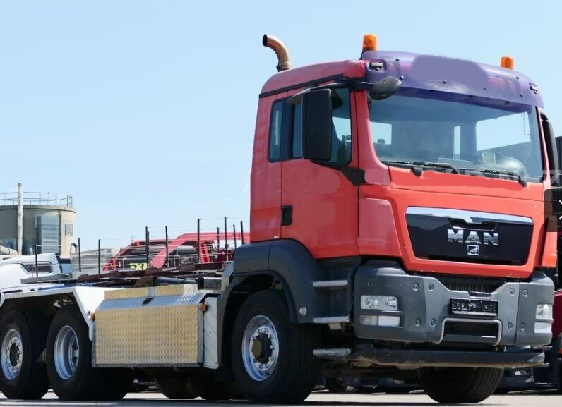 MAN TGS 26.480 6x4H-4 BL TGS 26.480 6x4H-4 BL, Multilift Abroller HydroDrive, Lenk-/Liftachse, Wechselfahrzeug - 吊钩升降车:图1 MAN TGS 26.480 6x4H-4 BL TGS 26.480 6x4H-4 BL, Multilift Abroller HydroDrive, Lenk-/Liftachse, Wechselfahrzeug - 吊钩升降车:图1