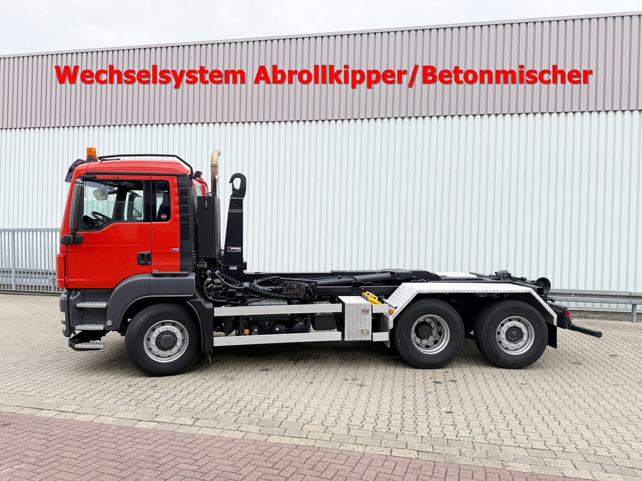 MAN TGS 26.480 6x4H-4 BL TGS 26.480 6x4H-4 BL, Multilift Abroller HydroDrive, Lenk-/Liftachse, Wechselfahrzeug - 吊钩升降车:图1 MAN TGS 26.480 6x4H-4 BL TGS 26.480 6x4H-4 BL, Multilift Abroller HydroDrive, Lenk-/Liftachse, Wechselfahrzeug - 吊钩升降车:图1