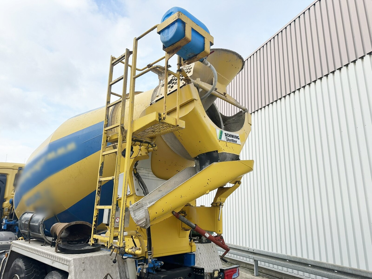 MAN TGS 32.400 8X4 BB TGS 32.400 8x4 BB, Stetter ca. 9m³ - 混凝土搅拌车:图4 MAN TGS 32.400 8X4 BB TGS 32.400 8x4 BB, Stetter ca. 9m³ - 混凝土搅拌车:图4