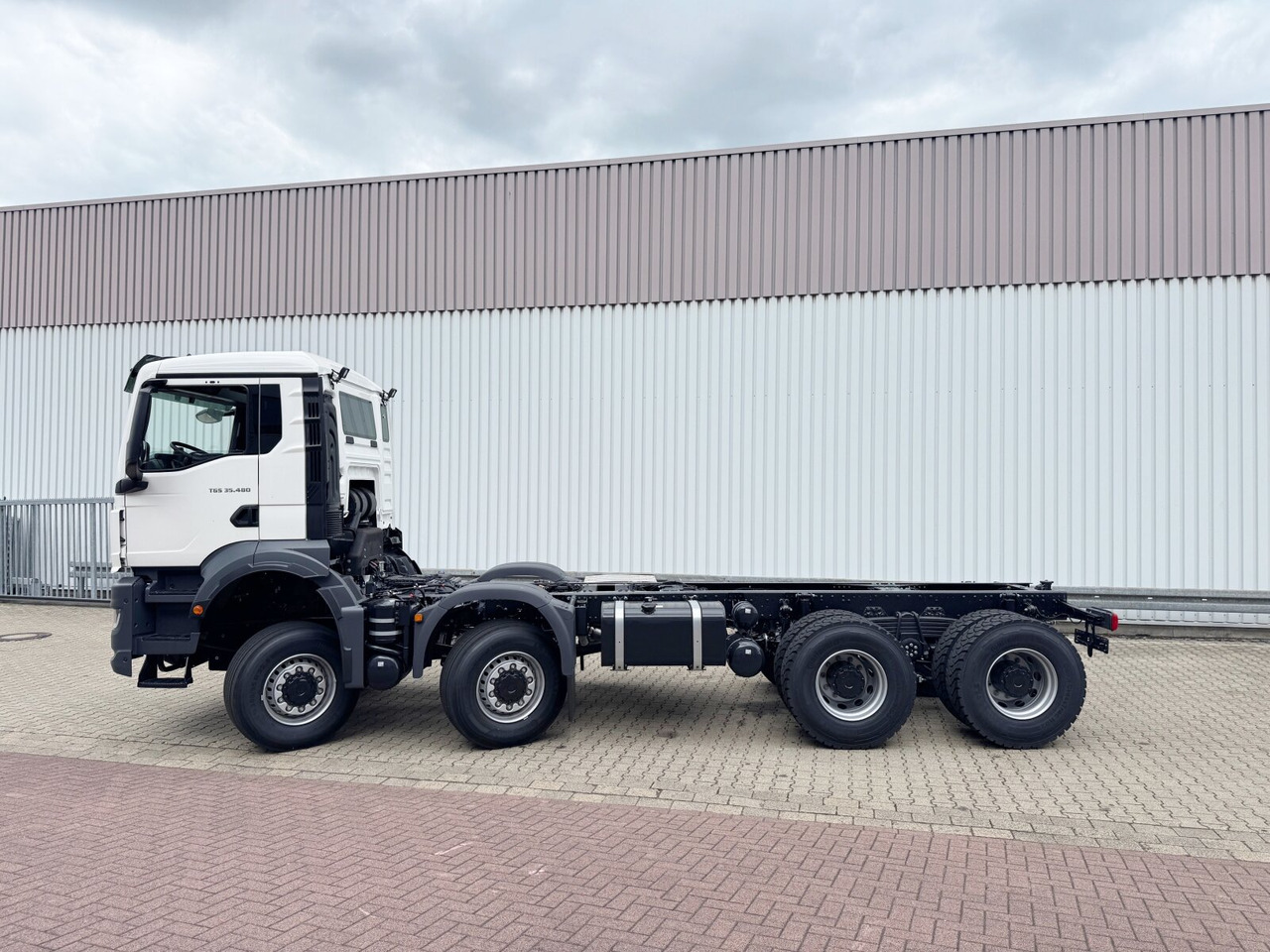 新的 翻斗车 MAN TGS 35.480 8x8 BB CH TGS 35.480 8x8 BB CH, Hohe Bauart, Nebenantrieb：图14