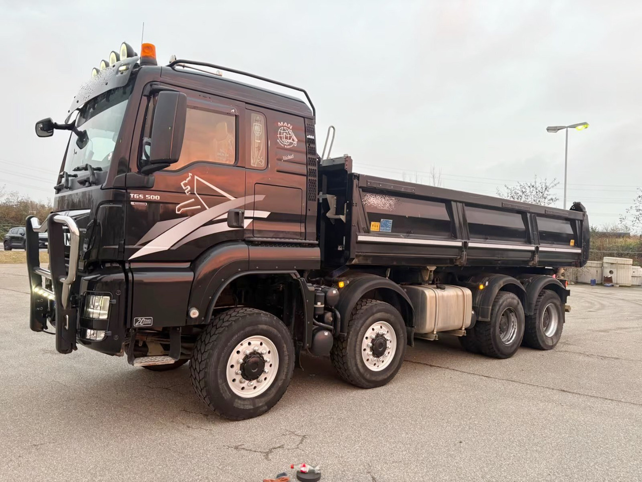 MAN TGS 35.500 8x8 BB TGS 35.500 8x8 BB, Meiller Bordmatik - 翻斗车:图1 MAN TGS 35.500 8x8 BB TGS 35.500 8x8 BB, Meiller Bordmatik - 翻斗车:图1