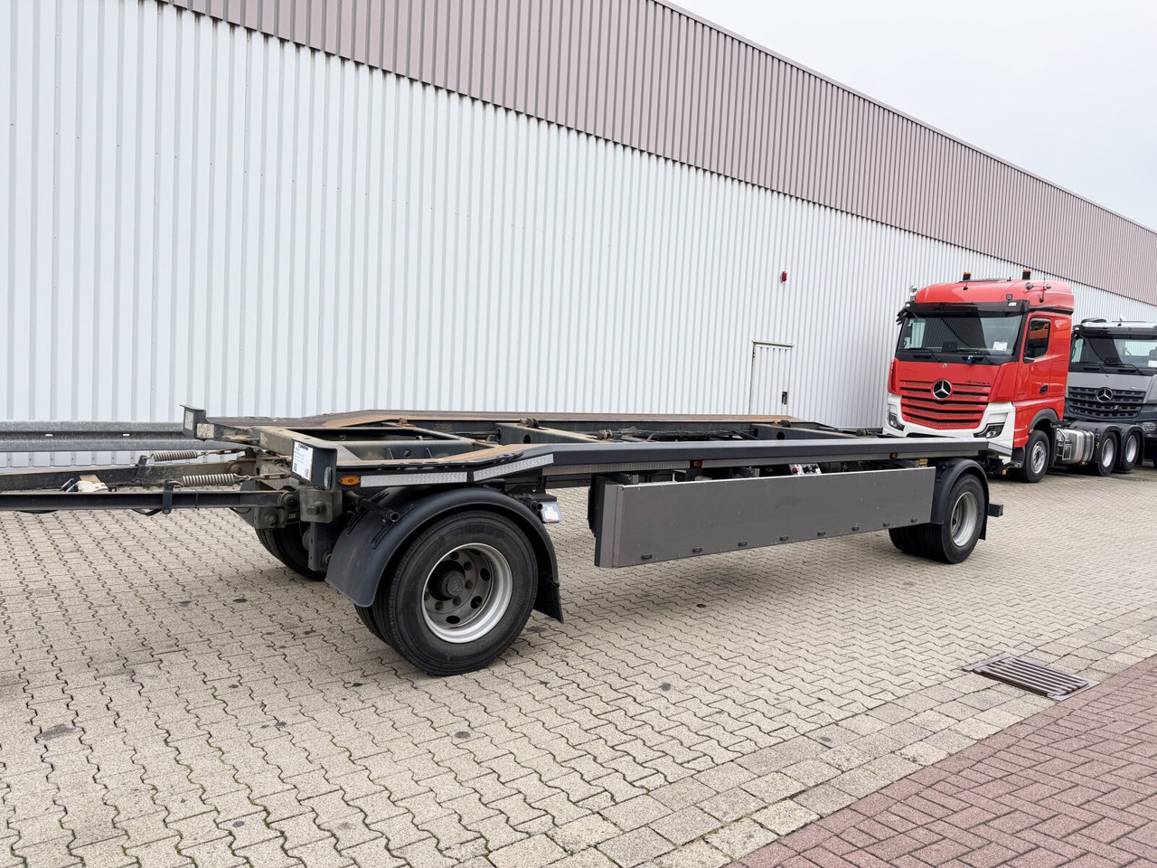 Meiller MG18-ZO 5.4 MG18-ZO 5.4 Abrollanhänger - 滚出式/ 箕斗拖车:图1 Meiller MG18-ZO 5.4 MG18-ZO 5.4 Abrollanhänger - 滚出式/ 箕斗拖车:图1