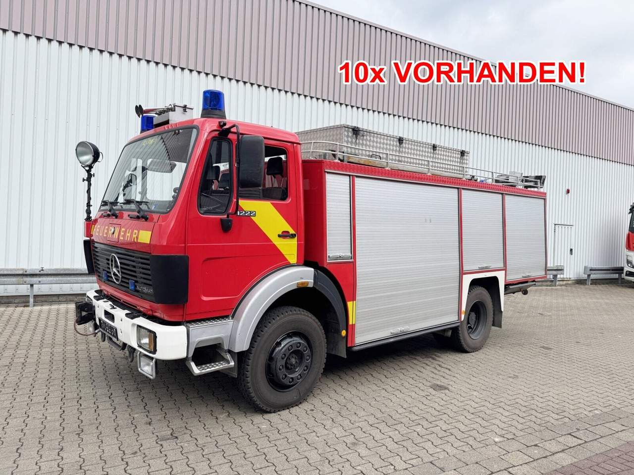 Mercedes-Benz 1222 AF 4x4 Rüstwagen RW 2 1222 AF 4x4, Rüstwagen RW 2, Seilwinde - 救护车:图1 Mercedes-Benz 1222 AF 4x4 Rüstwagen RW 2 1222 AF 4x4, Rüstwagen RW 2, Seilwinde - 救护车:图1