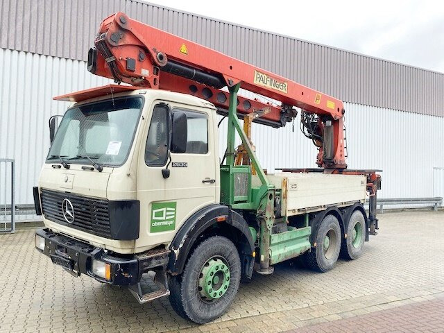 起重车, 栏板式/ 平板卡车 Mercedes-Benz 2635 6x4 2635 6x4, V8, Heckkran Palfinger PK 28000, Funk, 28,5m-280kg:图8 起重车, 栏板式/ 平板卡车 Mercedes-Benz 2635 6x4 2635 6x4, V8, Heckkran Palfinger PK 28000, Funk, 28,5m-280kg:图8