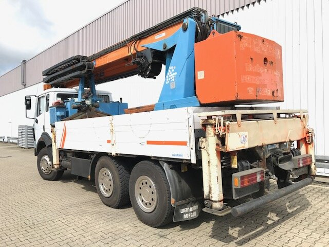 起重车, 栏板式/ 平板卡车 Mercedes-Benz 2638 K 6x4 mit Heckkran Palfinger PK 68000 2638 K 6x4 mit Heckkran Palfinger PK 68000：图11