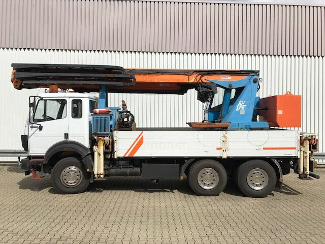 起重车, 栏板式/ 平板卡车 Mercedes-Benz 2638 K 6x4 mit Heckkran Palfinger PK 68000 2638 K 6x4 mit Heckkran Palfinger PK 68000：图12