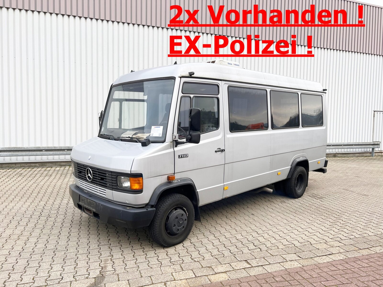 Mercedes-Benz 711 D-KA 4x2 711 D-KA 4x2, Standklima, 11-Sitze, 2 x on stock - 小型巴士, 小型客车:图1 Mercedes-Benz 711 D-KA 4x2 711 D-KA 4x2, Standklima, 11-Sitze, 2 x on stock - 小型巴士, 小型客车:图1