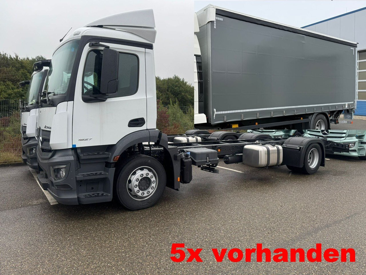 Mercedes-Benz Actros 1827/30 L 4x2 Actros 1827/30 L 4x2, Gardine, LBW - 栏板式/ 平板卡车:图1 Mercedes-Benz Actros 1827/30 L 4x2 Actros 1827/30 L 4x2, Gardine, LBW - 栏板式/ 平板卡车:图1