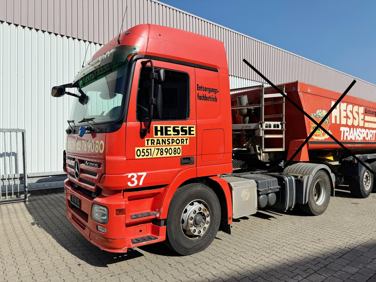 Mercedes-Benz Actros 1844 LS 4x2 Actros 1844 LS 4x2, Kipphydraulik - 牵引车:图1 Mercedes-Benz Actros 1844 LS 4x2 Actros 1844 LS 4x2, Kipphydraulik - 牵引车:图1