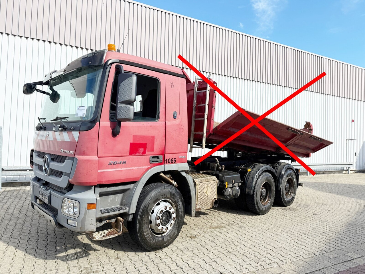 Mercedes-Benz Actros 2646 K 6x4 Actros 2646 K 6x4, Retarder - 驾驶室底盘卡车:图1 Mercedes-Benz Actros 2646 K 6x4 Actros 2646 K 6x4, Retarder - 驾驶室底盘卡车:图1