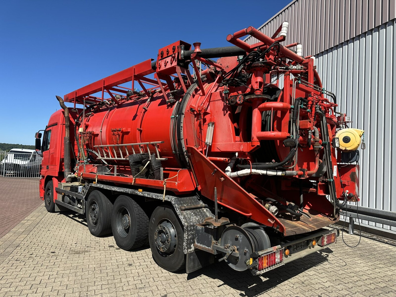 卡车 Mercedes-Benz Actros 3246 L 8x2 Actros 3246 L 8x2, Hellmers Saug- und Spülwagen ca. 15m³：图11