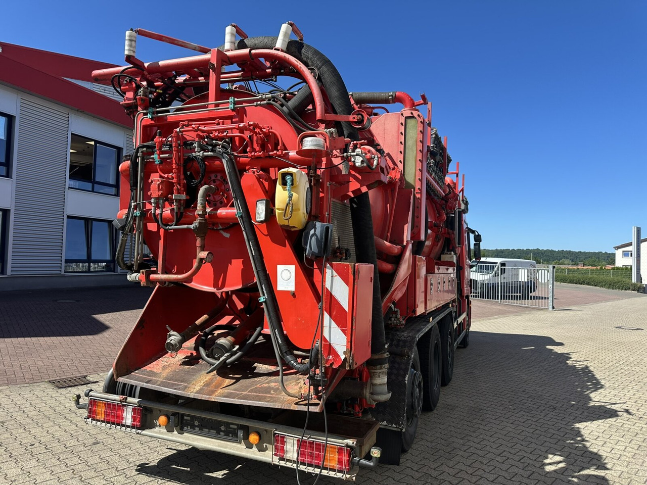 卡车 Mercedes-Benz Actros 3246 L 8x2 Actros 3246 L 8x2, Hellmers Saug- und Spülwagen ca. 15m³：图10