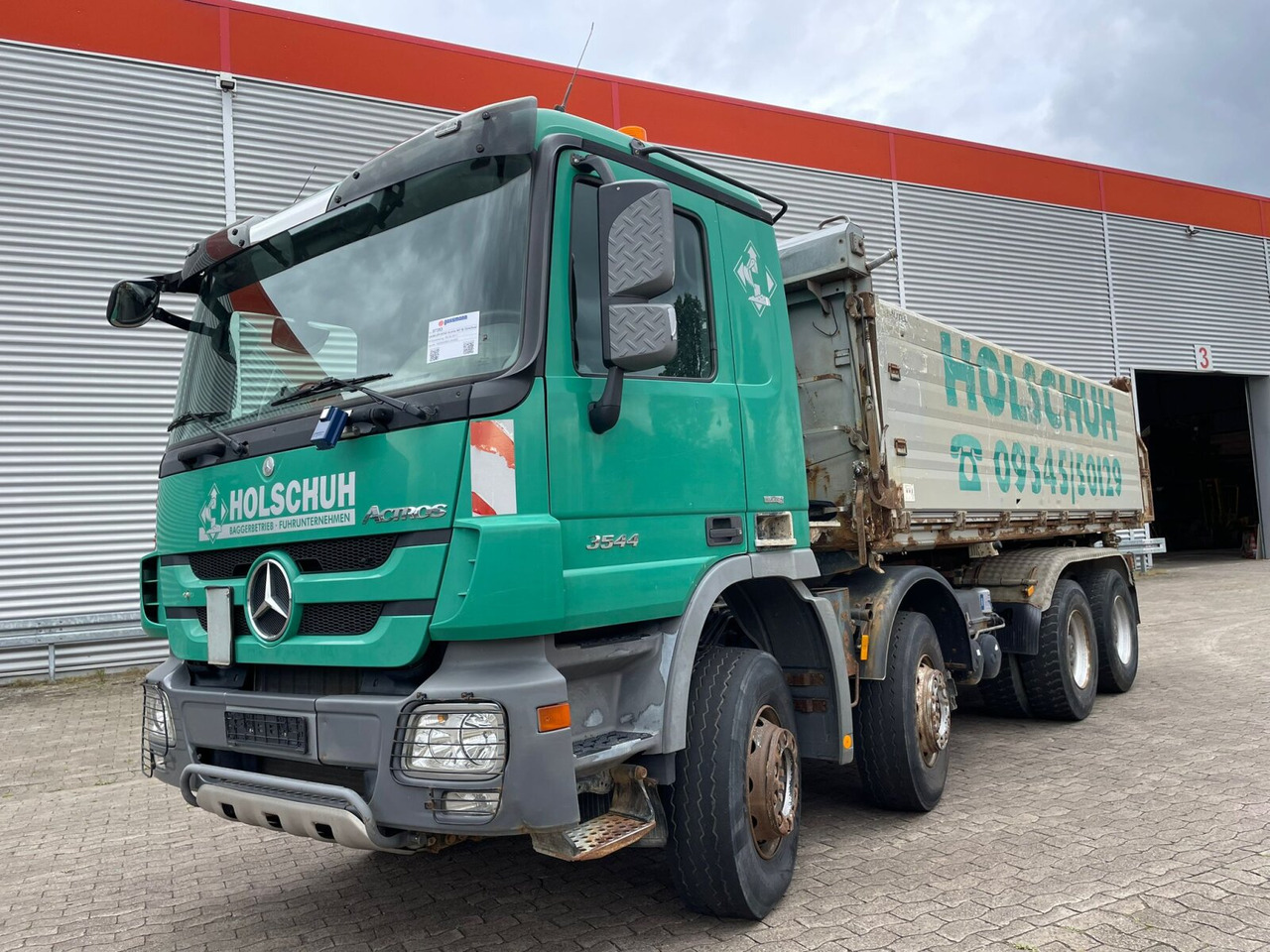 Mercedes-Benz Actros MP III 3544/8x4/4 Actros MP III 3544/8x4/4, 3 Pedale - 翻斗车:图1 Mercedes-Benz Actros MP III 3544/8x4/4 Actros MP III 3544/8x4/4, 3 Pedale - 翻斗车:图1
