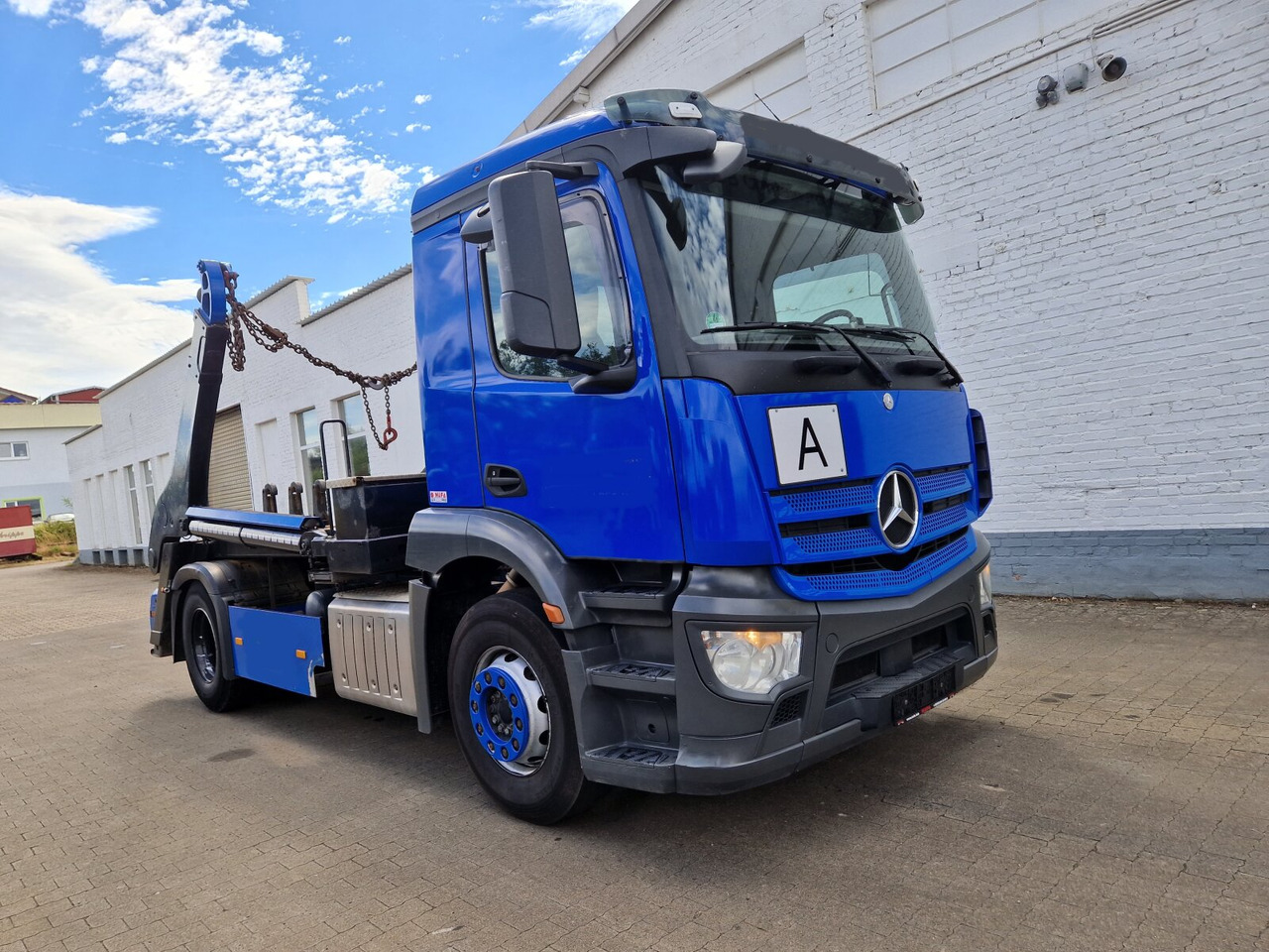 Mercedes-Benz Antos 1840 L Antos 1840 L, Gergen Teleskopabsetzkipper Adonis TAK 20, Funk - 箕斗装载车:图1 Mercedes-Benz Antos 1840 L Antos 1840 L, Gergen Teleskopabsetzkipper Adonis TAK 20, Funk - 箕斗装载车:图1