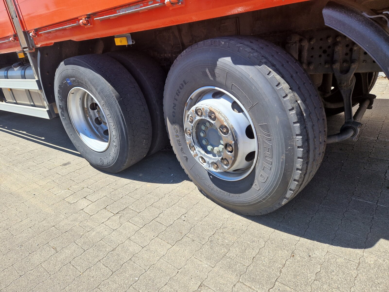 Mercedes-Benz Arocs 2545 L/6x2/4 Arocs 2545 L/6x2/4, Atlas Kran, 145.2-A19 VB, 9,4m-1.51 to, Lenkachse, entlastbar, Retarder, Klima, - 起重车, 栏板式/ 平板卡车:图4 Mercedes-Benz Arocs 2545 L/6x2/4 Arocs 2545 L/6x2/4, Atlas Kran, 145.2-A19 VB, 9,4m-1.51 to, Lenkachse, entlastbar, Retarder, Klima, - 起重车, 栏板式/ 平板卡车:图4