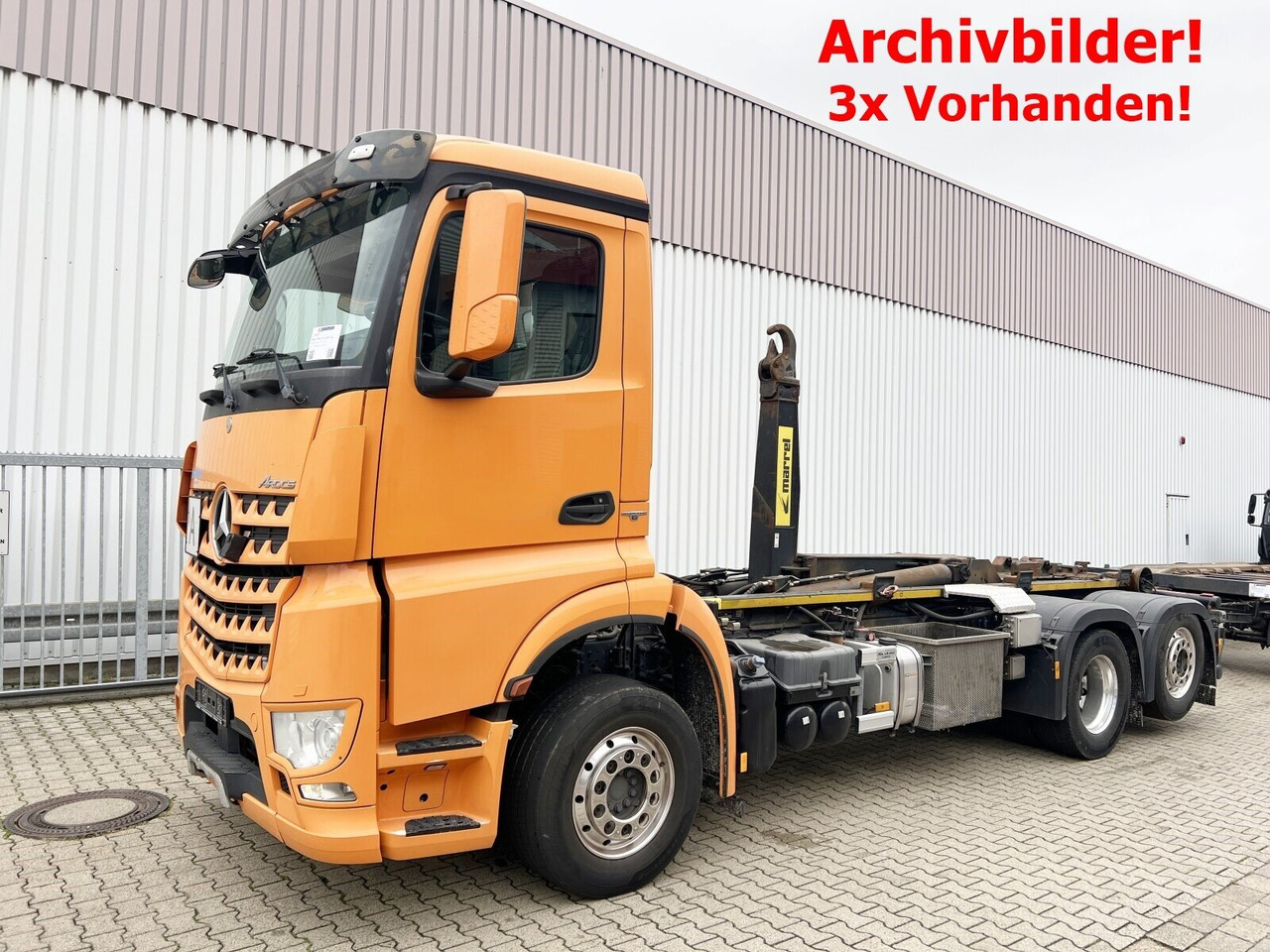 Mercedes-Benz Arocs 2552 L 6x2 Arocs 2552 L 6x2, Lenk-/Liftachse - 吊钩升降车:图1 Mercedes-Benz Arocs 2552 L 6x2 Arocs 2552 L 6x2, Lenk-/Liftachse - 吊钩升降车:图1