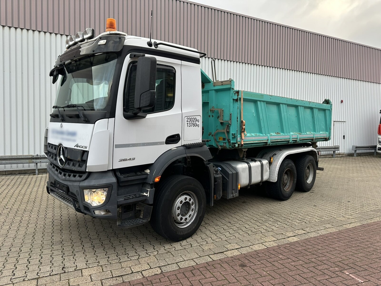 Mercedes-Benz Arocs 2643 K 6x4 Arocs 2643 K 6x4, Rollplane, Meiller - 翻斗车:图1 Mercedes-Benz Arocs 2643 K 6x4 Arocs 2643 K 6x4, Rollplane, Meiller - 翻斗车:图1
