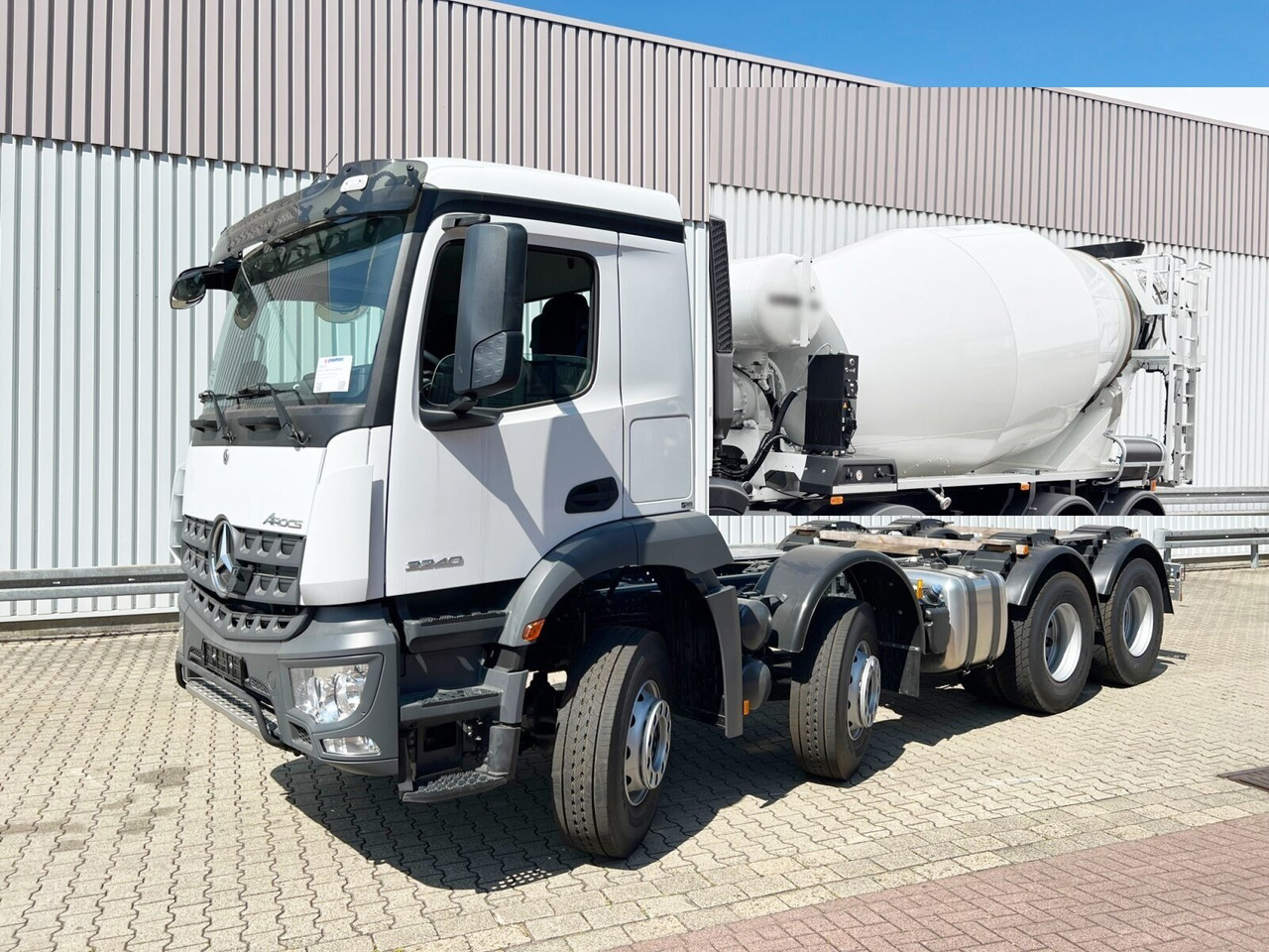 Mercedes-Benz Arocs 3240 8x4 Arocs 3240 8x4, 9/10m³ Mischer - 混凝土搅拌车:图1 Mercedes-Benz Arocs 3240 8x4 Arocs 3240 8x4, 9/10m³ Mischer - 混凝土搅拌车:图1