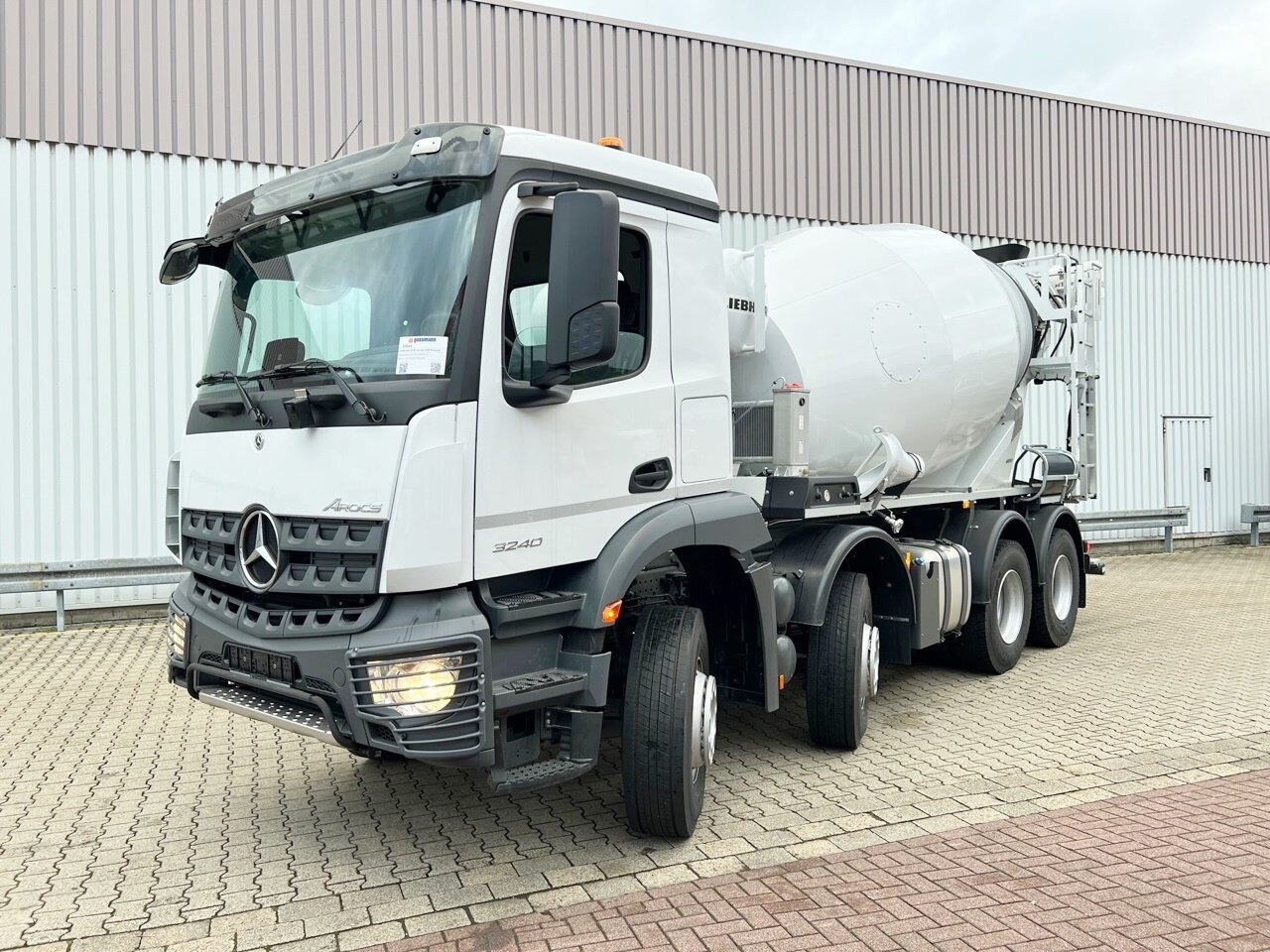 Mercedes-Benz Arocs 3240 B 8x4/4 Arocs 3240 B 8x4/4, Liebherr HTM 905 Mischer ca. 9m³, Multimedia Cockpit, Navi - 混凝土搅拌车:图1 Mercedes-Benz Arocs 3240 B 8x4/4 Arocs 3240 B 8x4/4, Liebherr HTM 905 Mischer ca. 9m³, Multimedia Cockpit, Navi - 混凝土搅拌车:图1