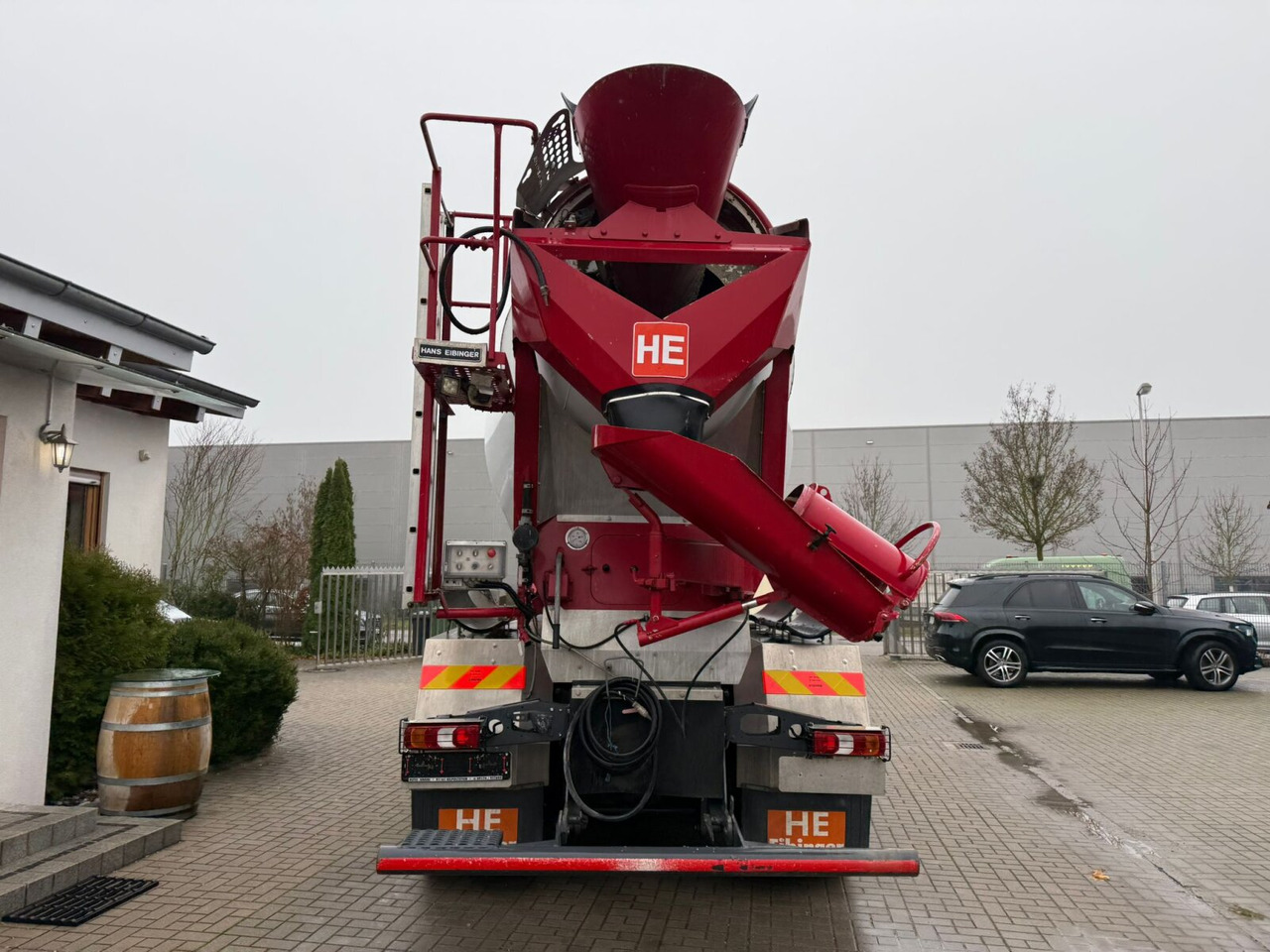 混凝土搅拌车 Mercedes-Benz Arocs 3243 B 8x4/4 Arocs 3243 B 8x4/4, MirrorCam, MultimediaCockpit, Navi, Betonmischer Intermix ca. 9m³：图9