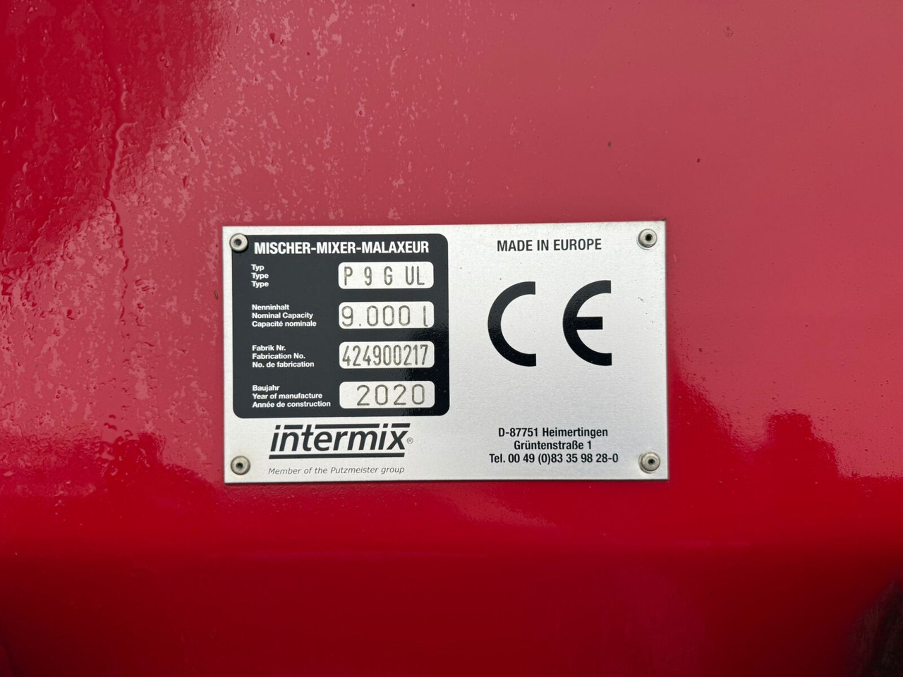 Mercedes-Benz Arocs 3243 B 8x4/4 Arocs 3243 B 8x4/4, MirrorCam, MultimediaCockpit, Navi, Betonmischer Intermix ca. 9m³ - 混凝土搅拌车:图5 Mercedes-Benz Arocs 3243 B 8x4/4 Arocs 3243 B 8x4/4, MirrorCam, MultimediaCockpit, Navi, Betonmischer Intermix ca. 9m³ - 混凝土搅拌车:图5