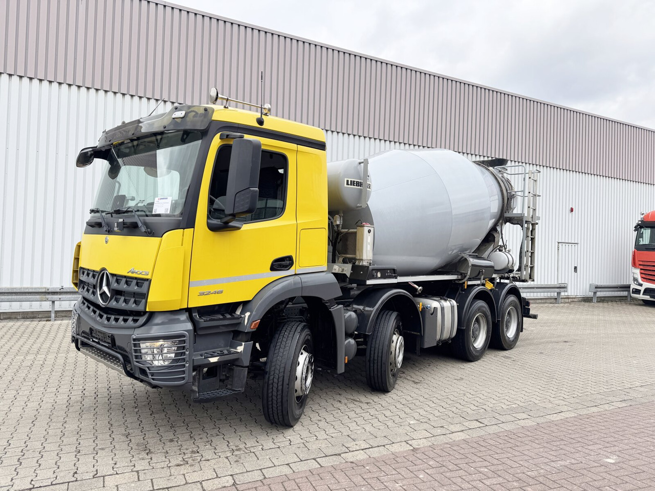 Mercedes-Benz Arocs 3246 B 8x4/4 Arocs 3246 B 8x4/4, Liebherr HTM 905 Mischer, 9m³, Multimedia Cockpit, Navi - 混凝土搅拌车:图1 Mercedes-Benz Arocs 3246 B 8x4/4 Arocs 3246 B 8x4/4, Liebherr HTM 905 Mischer, 9m³, Multimedia Cockpit, Navi - 混凝土搅拌车:图1