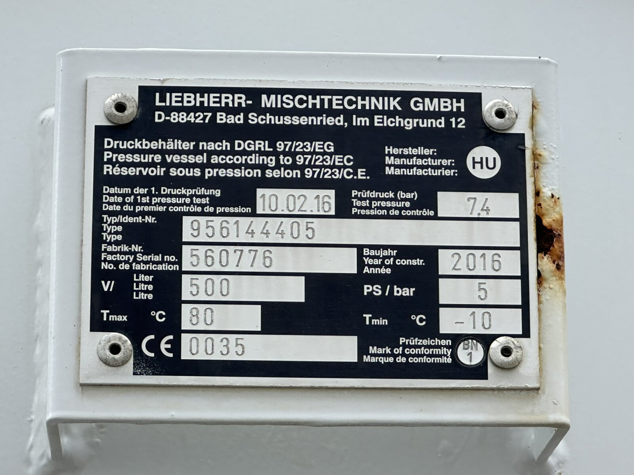 Mercedes-Benz Arocs 3251 8x4/4 Arocs 3251 8x4/4, Betonmischer Liebherr ca. 9m³ - 混凝土搅拌车:图4 Mercedes-Benz Arocs 3251 8x4/4 Arocs 3251 8x4/4, Betonmischer Liebherr ca. 9m³ - 混凝土搅拌车:图4