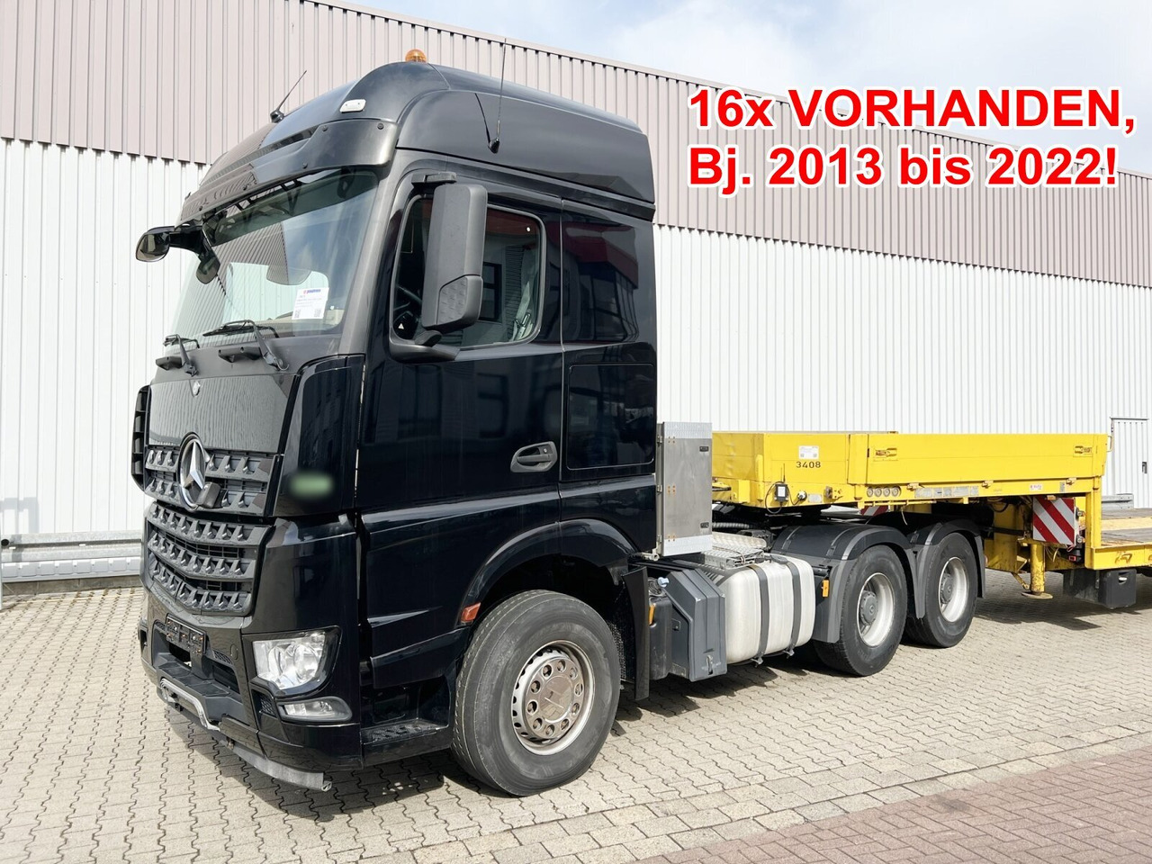 Mercedes-Benz Arocs 3358 LS 6x4 Arocs 3358 LS 6x4, StreamSpace, Turbo-Retarder-Kupplung, Kipphydraulik - 牵引车:图1 Mercedes-Benz Arocs 3358 LS 6x4 Arocs 3358 LS 6x4, StreamSpace, Turbo-Retarder-Kupplung, Kipphydraulik - 牵引车:图1