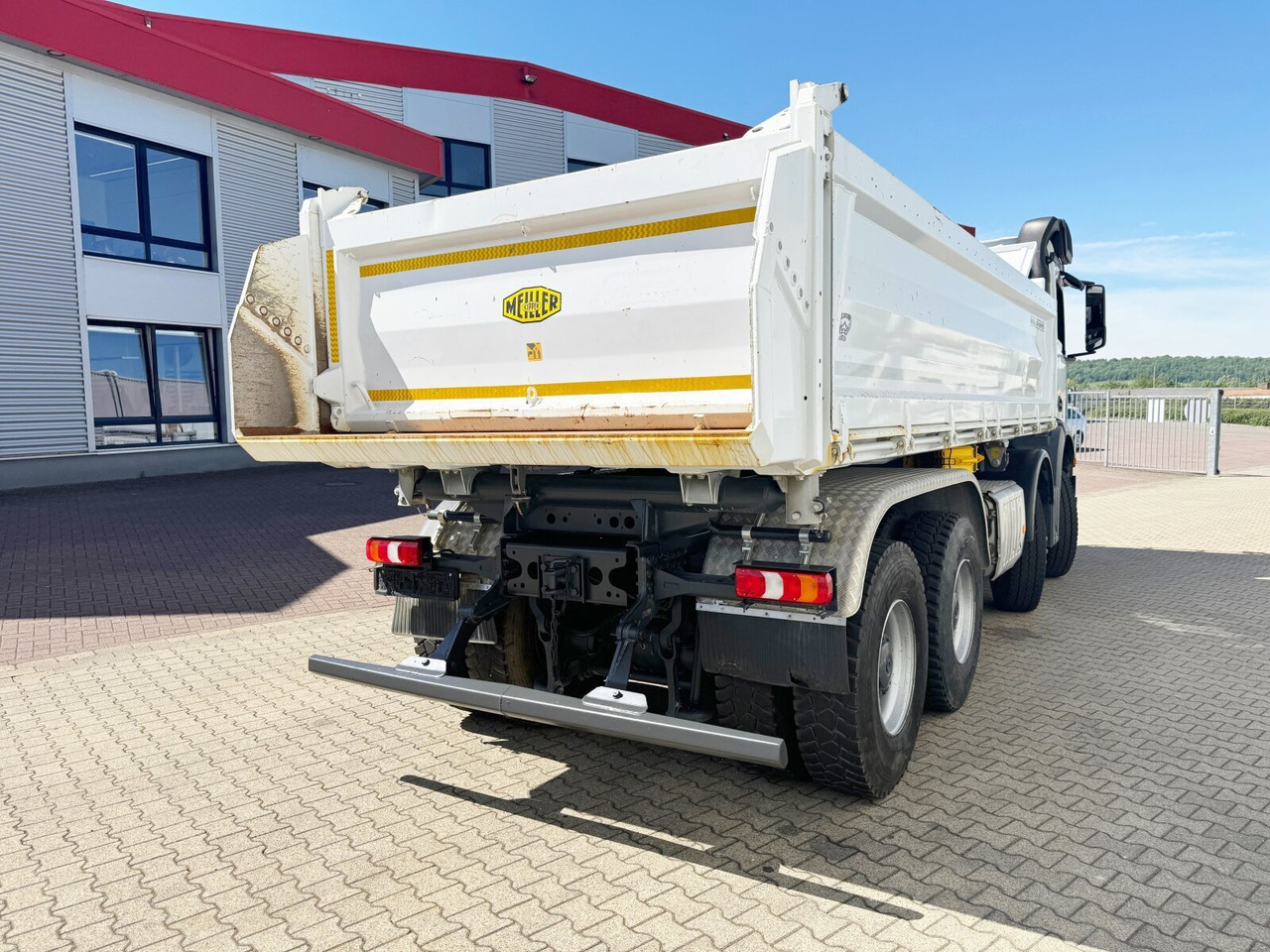 Mercedes-Benz Arocs 4142 K 8x4/4 Arocs 4142 K 8x4/4, Meiller Bordmatik links - 翻斗车:图4 Mercedes-Benz Arocs 4142 K 8x4/4 Arocs 4142 K 8x4/4, Meiller Bordmatik links - 翻斗车:图4