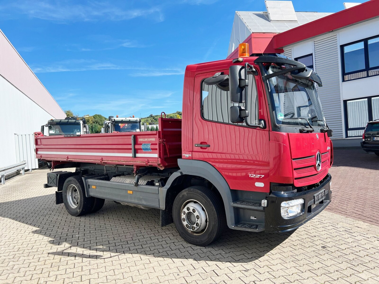 翻斗车 Mercedes-Benz Atego 1227 K 4x2 Atego 1227 K 4x2, Meiller Kipper：图9