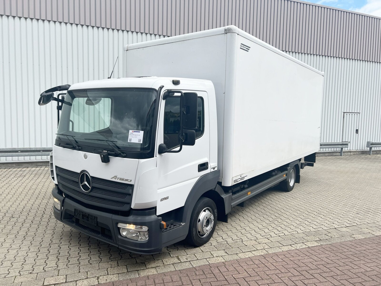 Mercedes-Benz Atego 816 4x2 Atego 816 4x2, LBW - 厢式卡车:图1 Mercedes-Benz Atego 816 4x2 Atego 816 4x2, LBW - 厢式卡车:图1