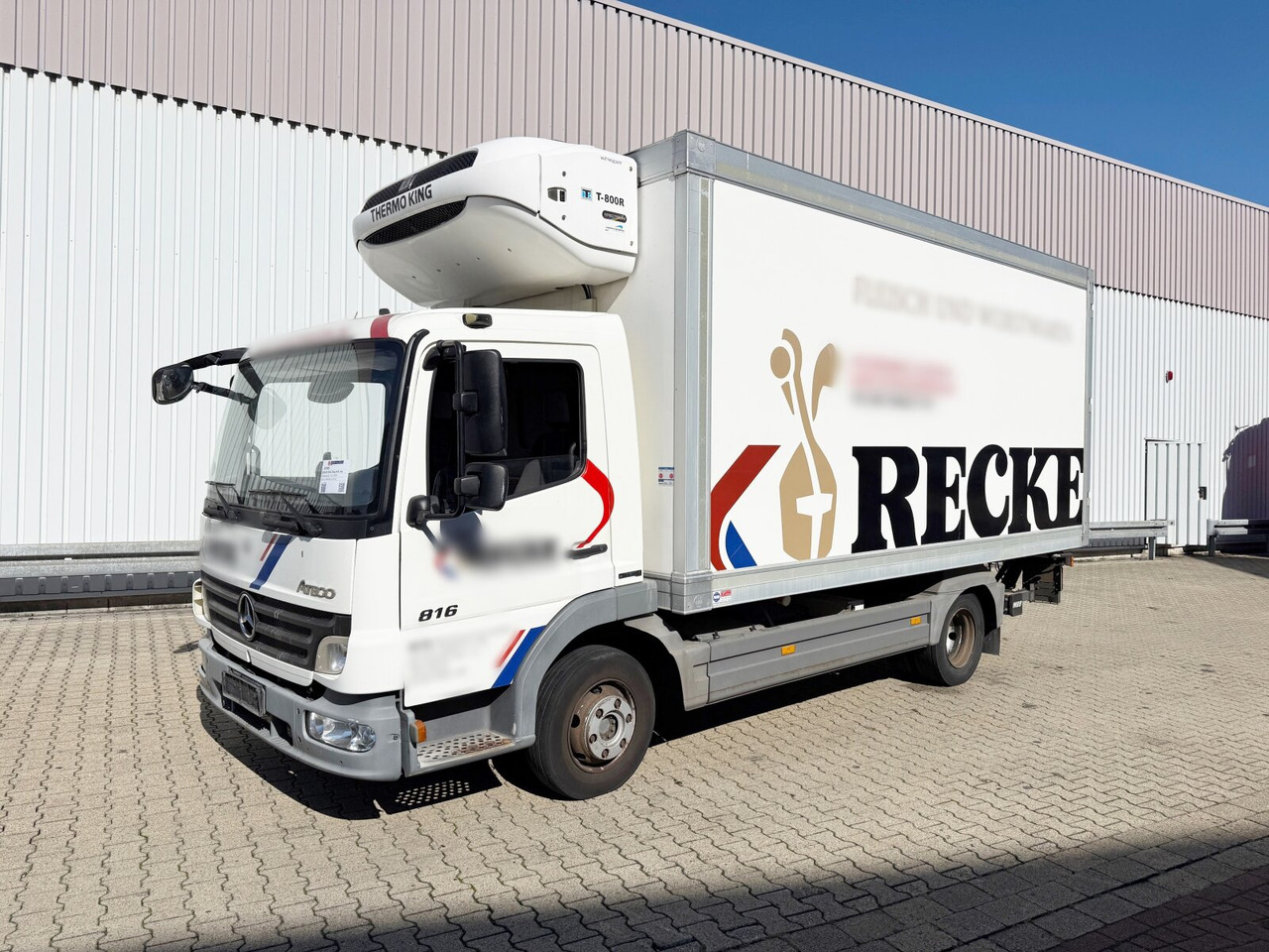 Mercedes-Benz Atego 816 L 4x2 Atego 816 L 4x2, Kühlkoffer, ThermoKing, Trennwand, LBW MBB - 卡车:图1 Mercedes-Benz Atego 816 L 4x2 Atego 816 L 4x2, Kühlkoffer, ThermoKing, Trennwand, LBW MBB - 卡车:图1