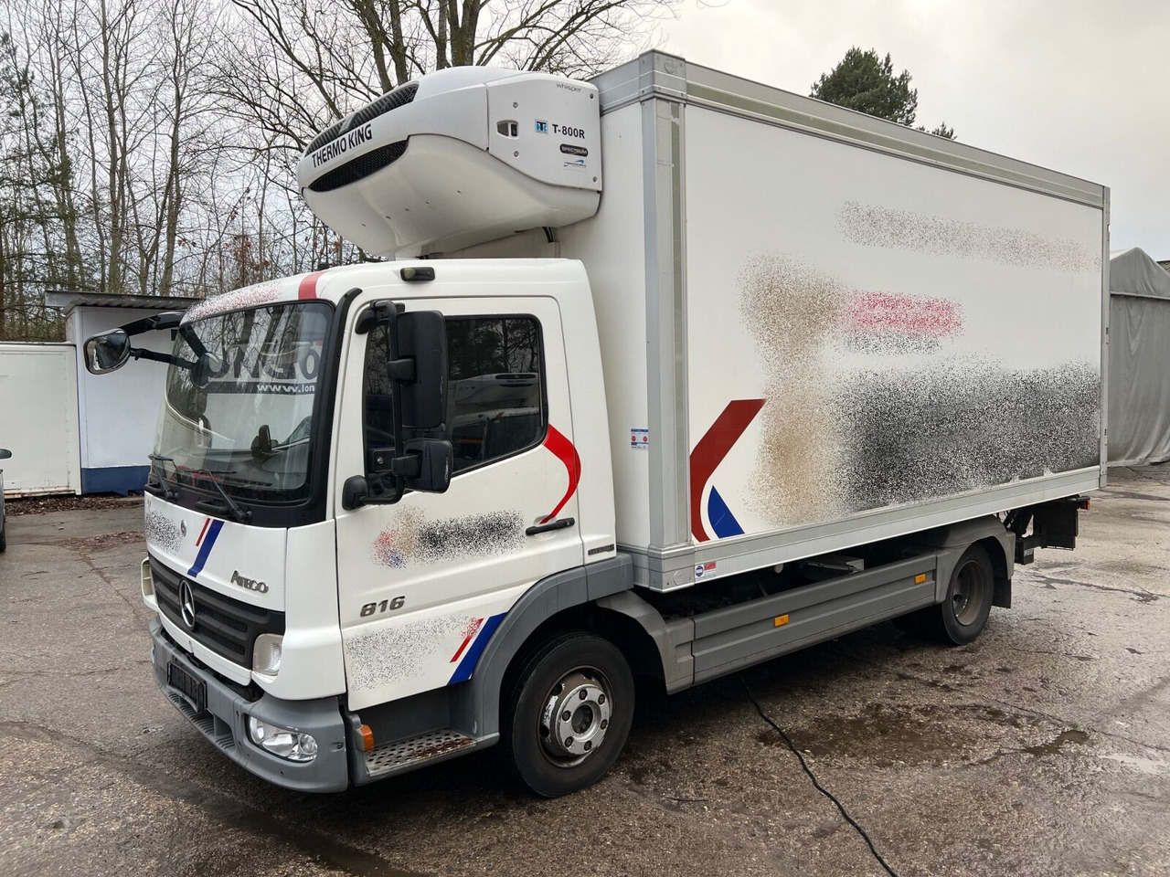 Mercedes-Benz Atego 816 L 4x2 Atego 816 L 4x2, Kühlkoffer, ThermoKing, Trennwand, LBW MBB - 卡车:图1 Mercedes-Benz Atego 816 L 4x2 Atego 816 L 4x2, Kühlkoffer, ThermoKing, Trennwand, LBW MBB - 卡车:图1