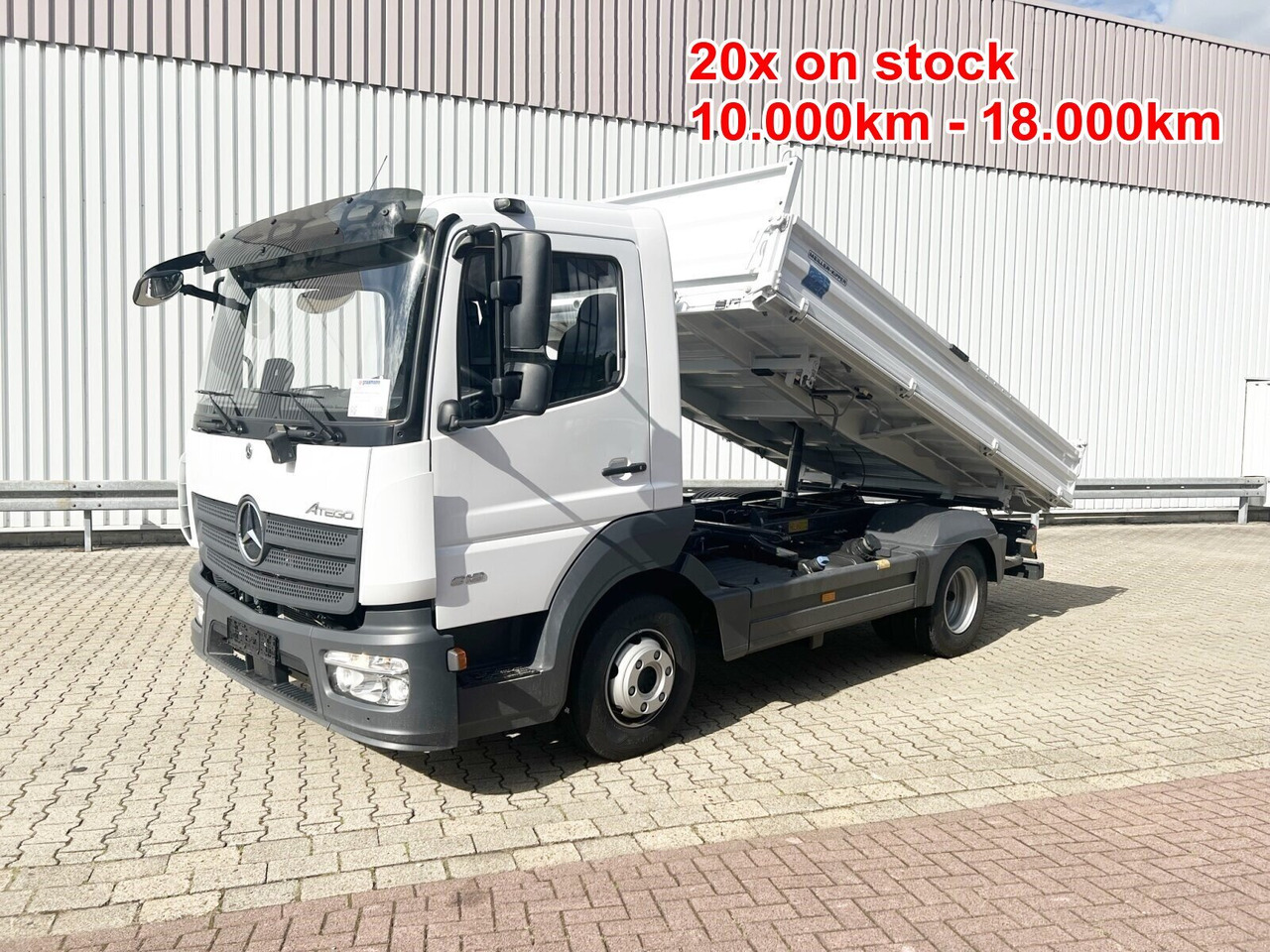 Mercedes-Benz Atego 818/23 K 4x2 Atego 818/23 4x2, 2x AHK, Meiller-Kipper, mehrfach Vorhanden! - 驾驶室底盘卡车:图1 Mercedes-Benz Atego 818/23 K 4x2 Atego 818/23 4x2, 2x AHK, Meiller-Kipper, mehrfach Vorhanden! - 驾驶室底盘卡车:图1