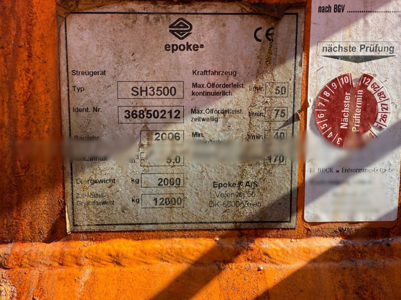 吊钩升降车 Mercedes-Benz Axor 1824 L 4x2 Axor 1824 L 4x2, Motorabtrieb, Winterdienstausstattung:图8 吊钩升降车 Mercedes-Benz Axor 1824 L 4x2 Axor 1824 L 4x2, Motorabtrieb, Winterdienstausstattung:图8