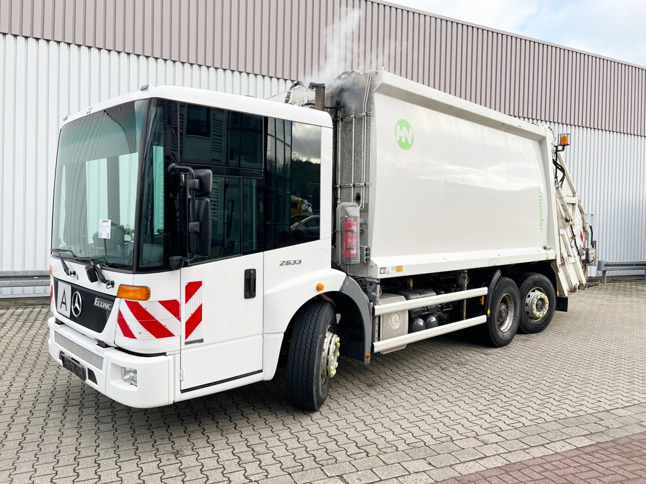 Mercedes-Benz Econic 2633 L/NLA 6x2/4 Econic 2633 L/NLA 6x2/4, Lenkachse, Sperrmüllwagen ca. 23,9m³ - 垃圾车:图1 Mercedes-Benz Econic 2633 L/NLA 6x2/4 Econic 2633 L/NLA 6x2/4, Lenkachse, Sperrmüllwagen ca. 23,9m³ - 垃圾车:图1