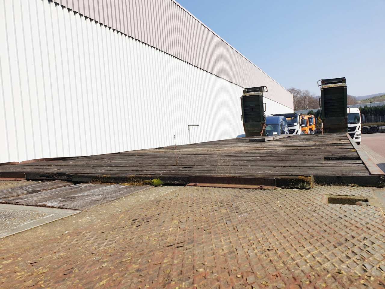 低装载半拖车 用于运输 重型机械 P 528/803-01 BLUMHARDT P 528/803-01, 3-Achs Satteltieflader, Ex-:图7 低装载半拖车 用于运输 重型机械 P 528/803-01 BLUMHARDT P 528/803-01, 3-Achs Satteltieflader, Ex-:图7