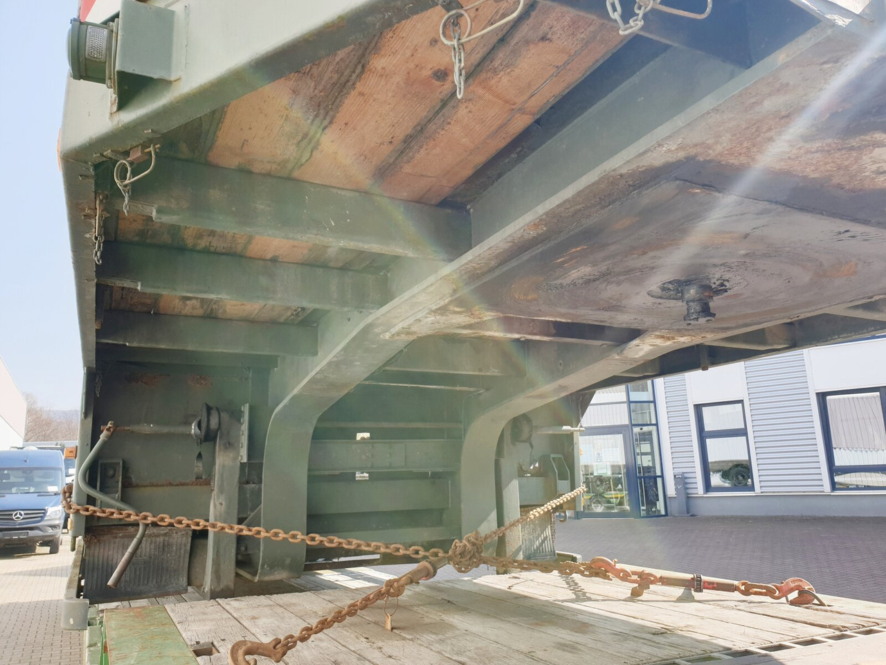 低装载半拖车 用于运输 重型机械 P 528/803-01 BLUMHARDT P 528/803-01, 3-Achs Satteltieflader, Ex-:图12 低装载半拖车 用于运输 重型机械 P 528/803-01 BLUMHARDT P 528/803-01, 3-Achs Satteltieflader, Ex-:图12