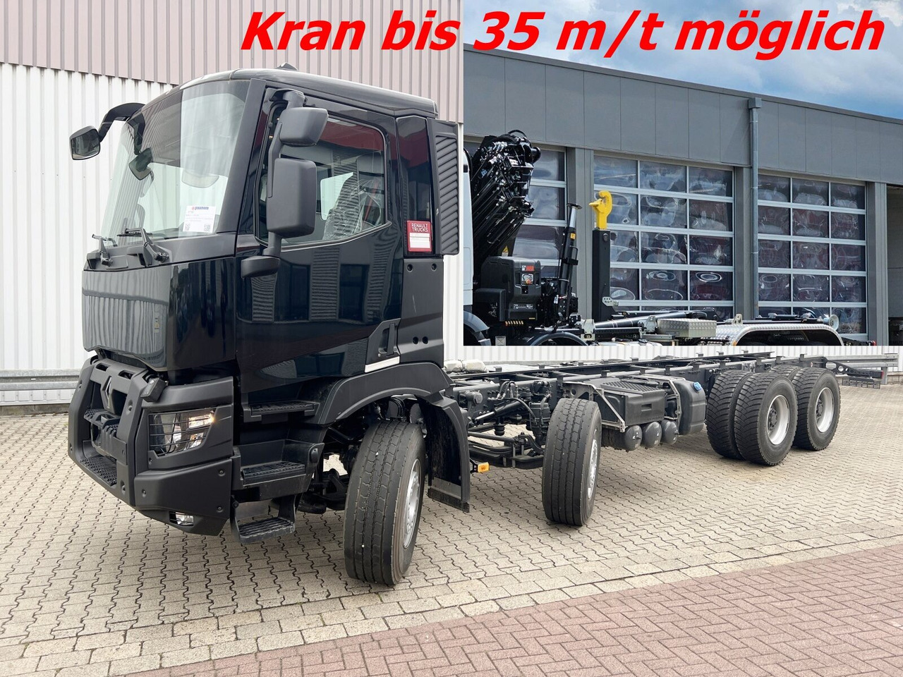Renault C 480 8x4 C 480 8x4, Kran 15-35m/t - 吊钩升降车, 起重车:图1 Renault C 480 8x4 C 480 8x4, Kran 15-35m/t - 吊钩升降车, 起重车:图1