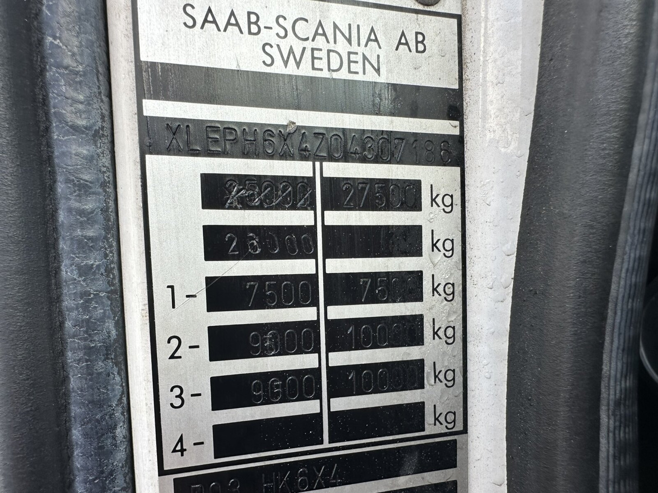 Scania P93 HK 250 6x4L P93 HK 250 6x4L, Abrollkipper - 吊钩升降车:图3 Scania P93 HK 250 6x4L P93 HK 250 6x4L, Abrollkipper - 吊钩升降车:图3