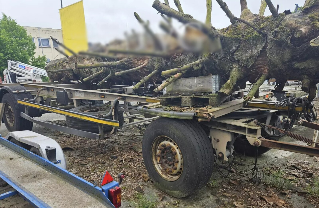 Schmitz Cargobull AWF 18 AWF 18, Verzinkt - 集装箱运输车/ 可拆卸车身的拖车:图1 Schmitz Cargobull AWF 18 AWF 18, Verzinkt - 集装箱运输车/ 可拆卸车身的拖车:图1