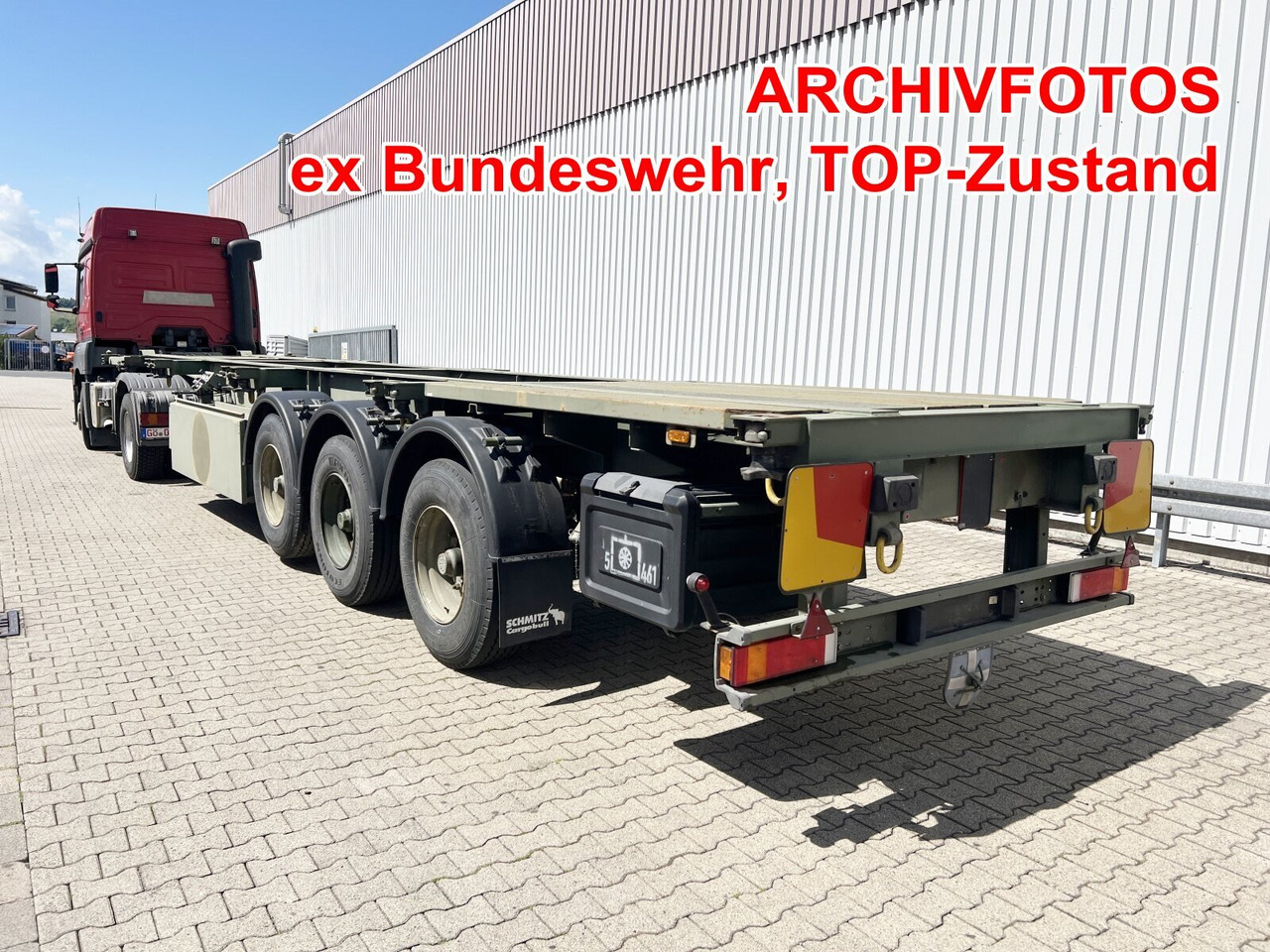 Schmitz Cargobull SCF 24 Containerchassis SCF 24 Containerchassis, 2x20/20/30/40ft, Ex-! - 半挂车:图1 Schmitz Cargobull SCF 24 Containerchassis SCF 24 Containerchassis, 2x20/20/30/40ft, Ex-! - 半挂车:图1
