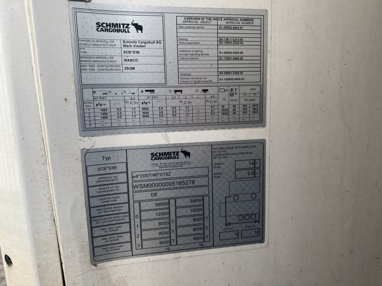 Schmitz Cargobull SKO 24/L-13.4 FP 45 SKO 24/L-13.4 FP 45, Mega, Doppelsock - 冷藏半拖车:图5 Schmitz Cargobull SKO 24/L-13.4 FP 45 SKO 24/L-13.4 FP 45, Mega, Doppelsock - 冷藏半拖车:图5